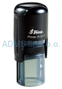 Pieczątka okrągła SHINY R-517 śr.17 mm 
