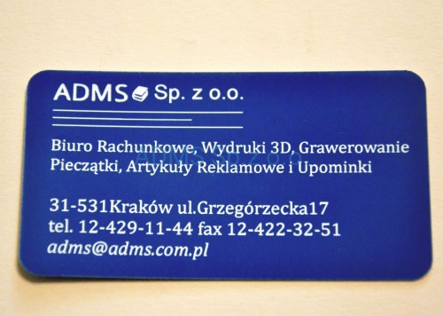 przykładowa wizytówka